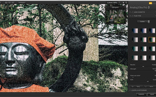 Give digital images an analogue twist