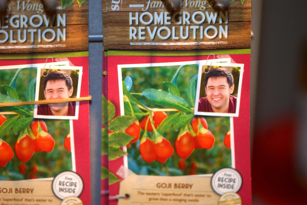 James Wong's Homegrown Revolution with Suttons Seeds