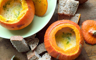 Mini squash fondues