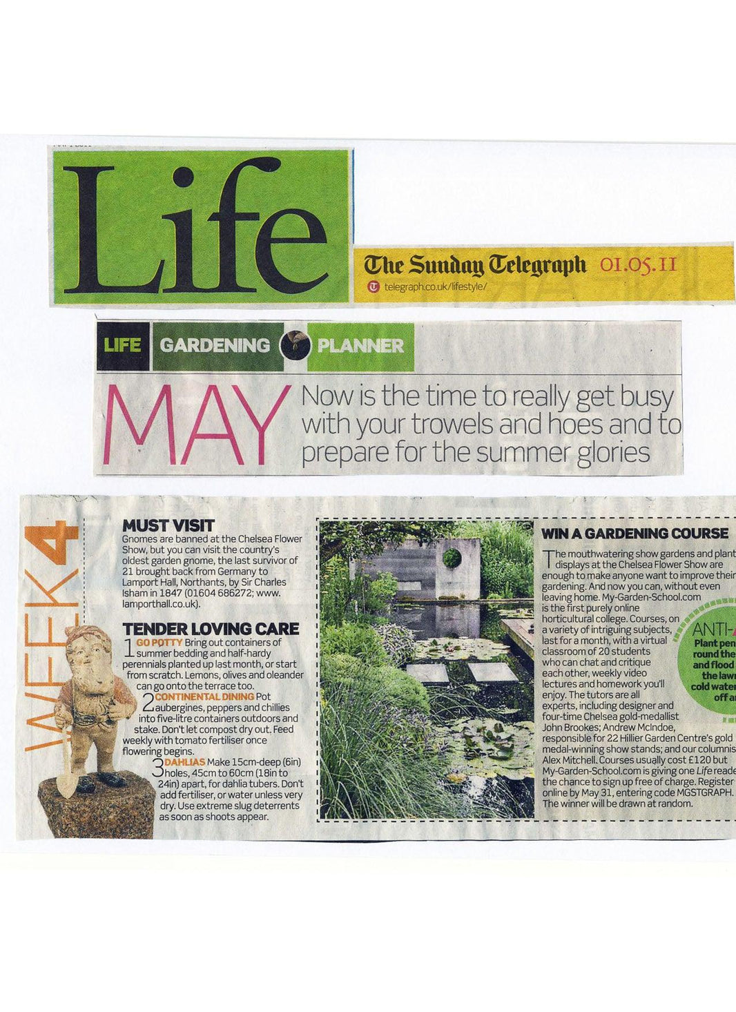 The Sunday Telegraph, May 1st