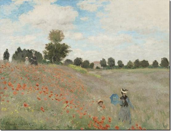 Brushstrokes in the border; art in the garden