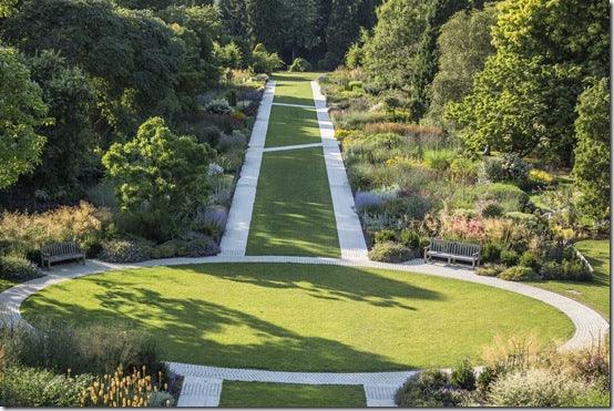 The Centenary Border at The Sir Harold Hillier Gardens, Hampshire England