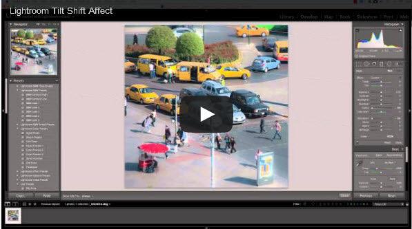 Lightroom Tutorial: The Tilt Shift Effect