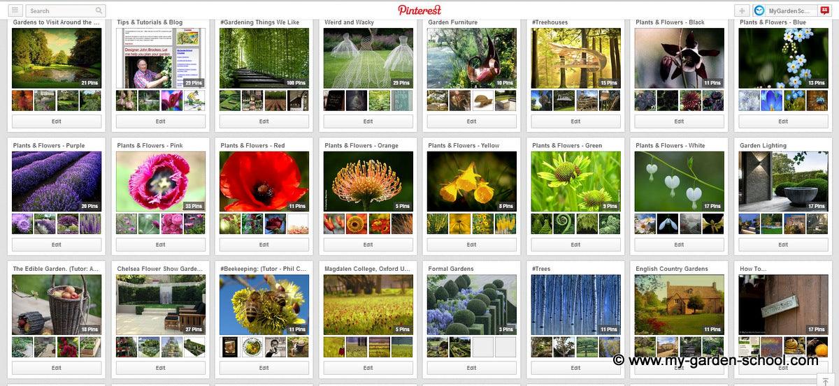 The best Gardening Boards on Pinterest