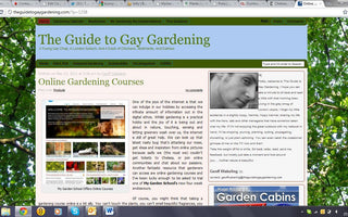 The Guide to Gay Gardening, May 2011