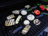 Grilled Mediterranean vegetables on the barbecue: healthy eating