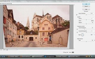 Converging Verticals: How to correct them in Photoshop Elements