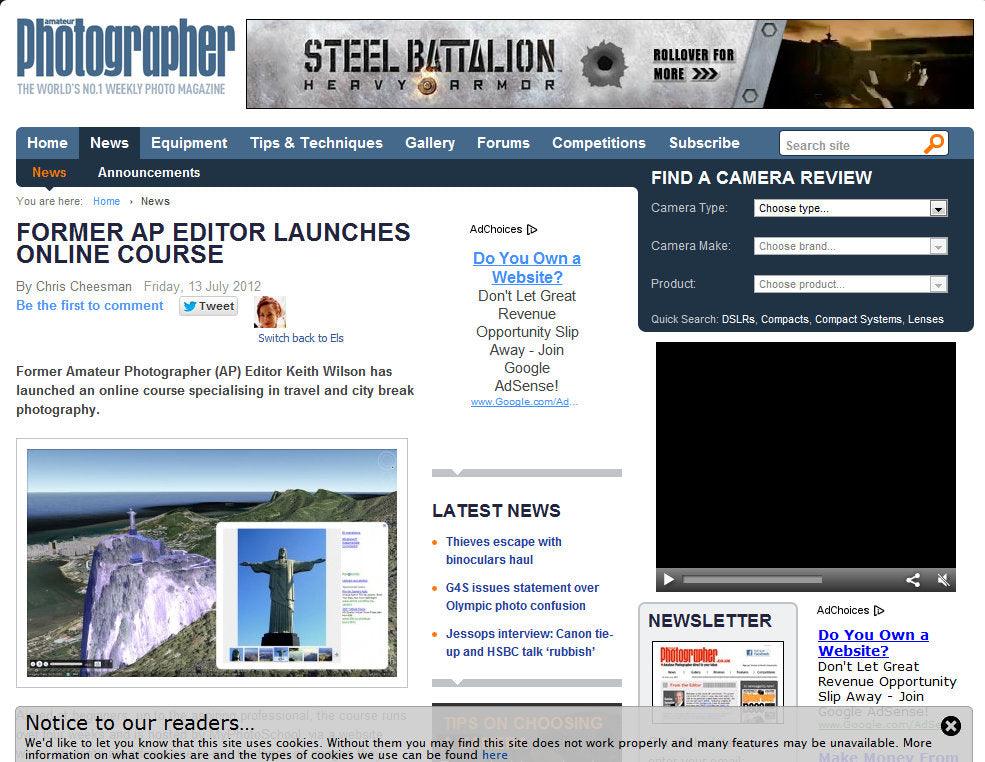 FORMER AP EDITOR LAUNCHES ONLINE COURSE