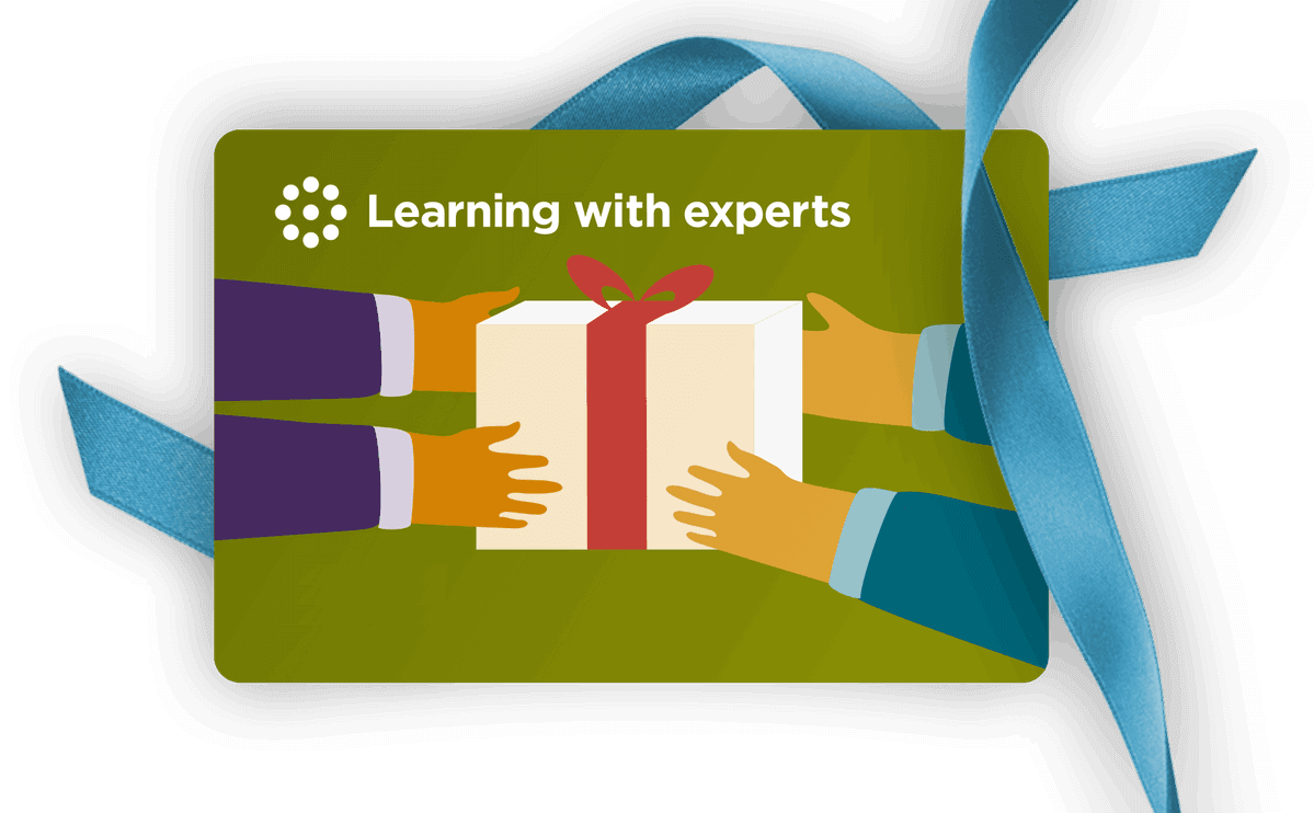 Learning with experts gift card